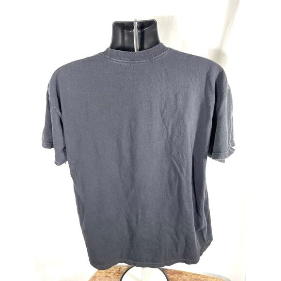 Rolling Stones Tongue Logo Tee Black Graphic Shirt - Picture 2 of 6